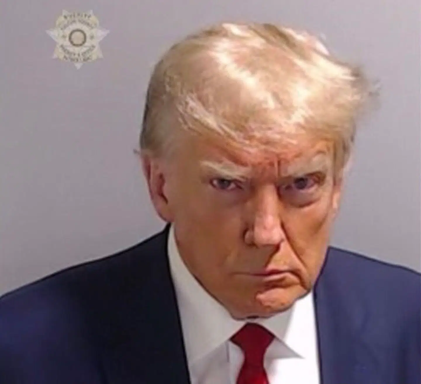 Trump har fået sit eget mug shot i forbindelse med retssagerne imod ham.