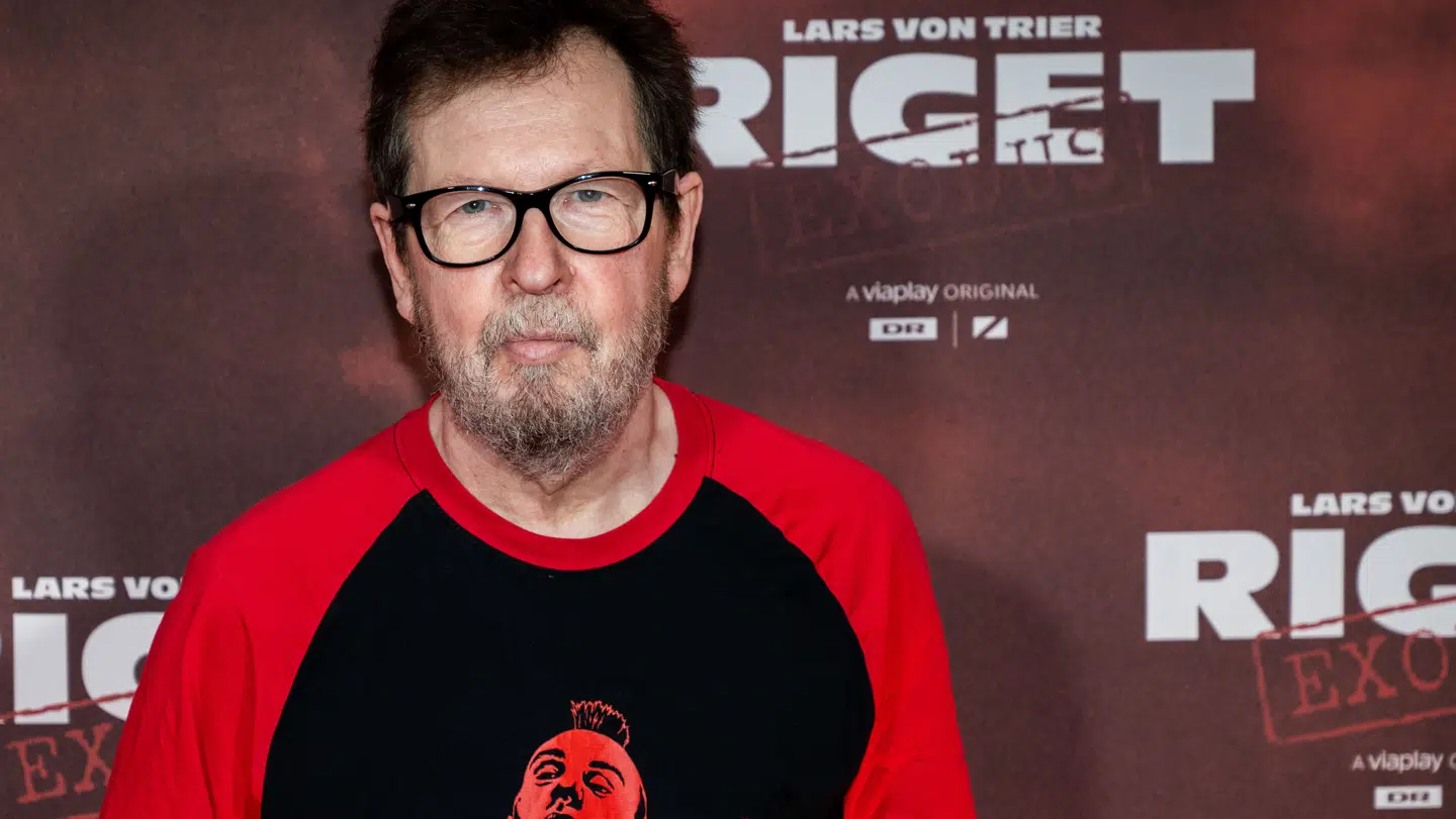 Lars von Trier til gallapremiere på sin egen 'Riget Exodus' i 2022.