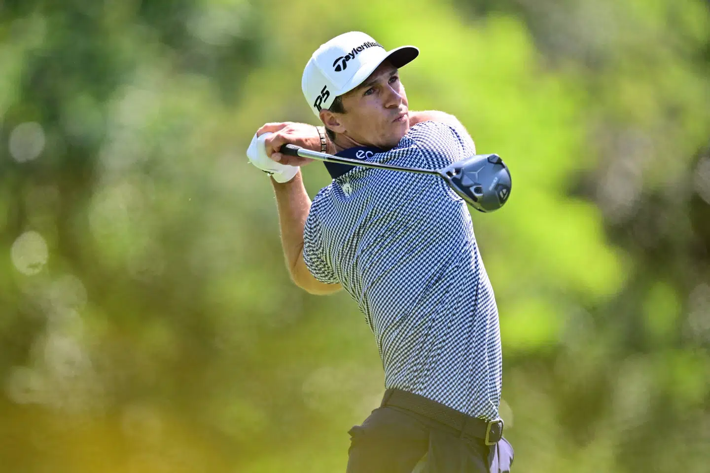 Thorbjørn Olesen kravlede søndag 44 placeringer frem i stillingen i San Antonio. Det sikrede ham en delt femteplads og en check på godt to millioner kroner. (Arkivfoto).