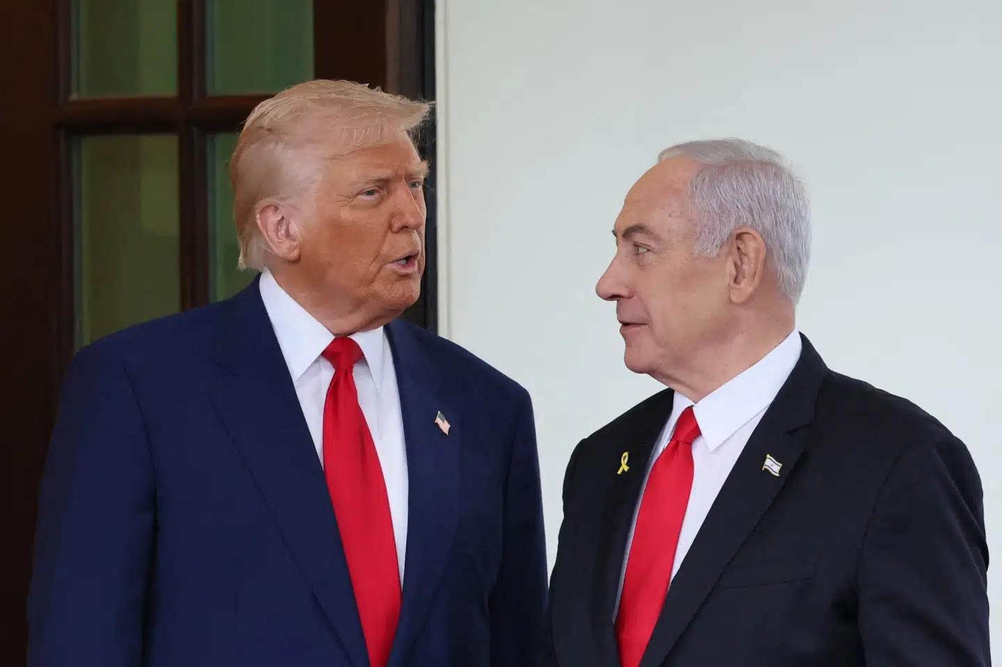 USA's præsident, Donald Trump, modtager mandag Israels premierminister, Benjamin Netanyahu, i Det Hvide Hus.
