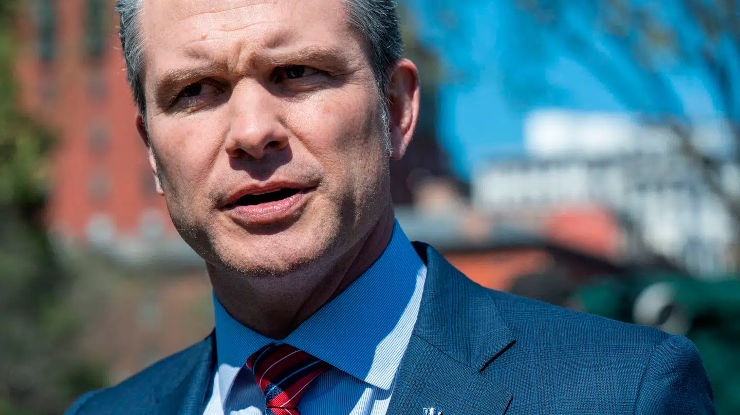 Forsvarsminister Pete Hegseth.