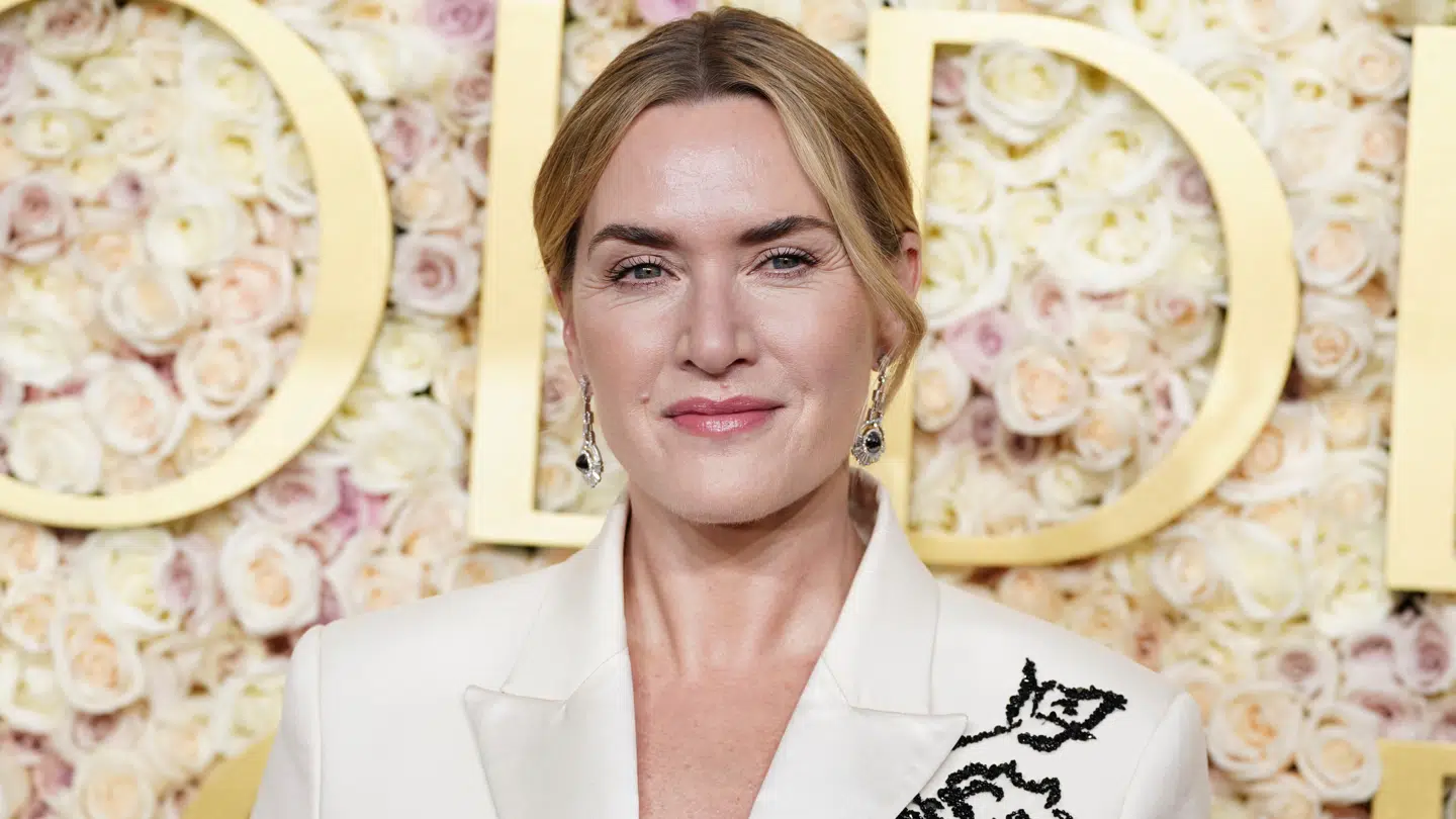 Kate Winslet til årets 'Golden Globes'-show.