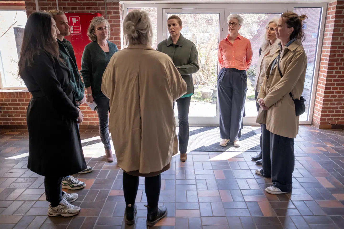 Mette Frederiksen besøgte mandag Grønnevang Skole i Hillerød efter Berlingskes dækning af vold i skolerne.
