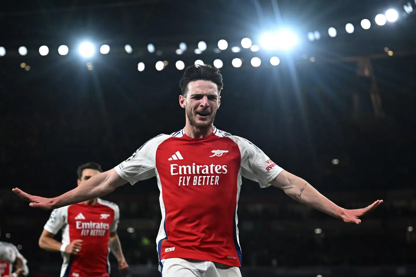 Med 12 minutters mellemrum scorede Declan Rice to smukke frisparksmål.