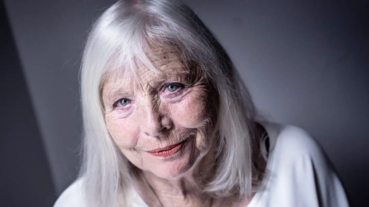 For Helle Hertz betyder alderen ikke så meget. Det er mere de skavanker, der følger med, som driller hende. Her er hun fotograferet i forbindelse med sin 80-års fødselsdag for halvandet år siden. (Arkivfoto)