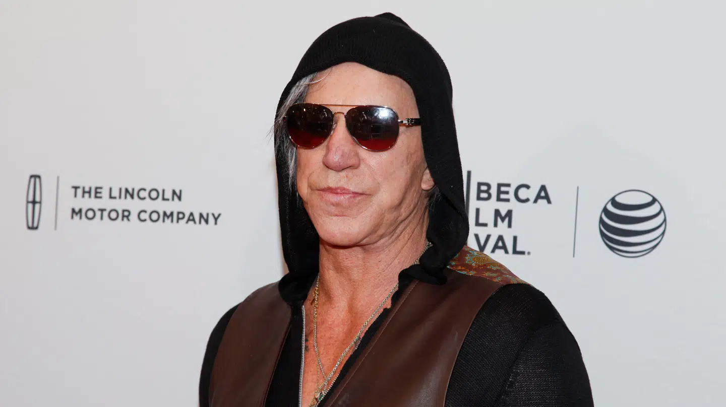 Mickey Rourke gjorde sig også uheldigt bemærket til det store 'Celebrity Big Brother'-show tidligere på året.