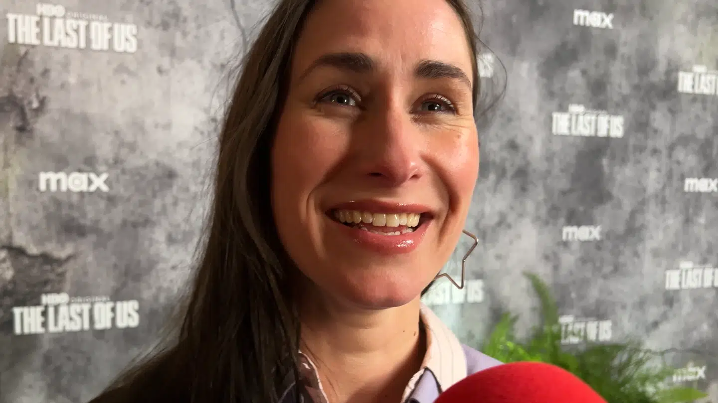 Rosalinde Mynster har meget at smile af.