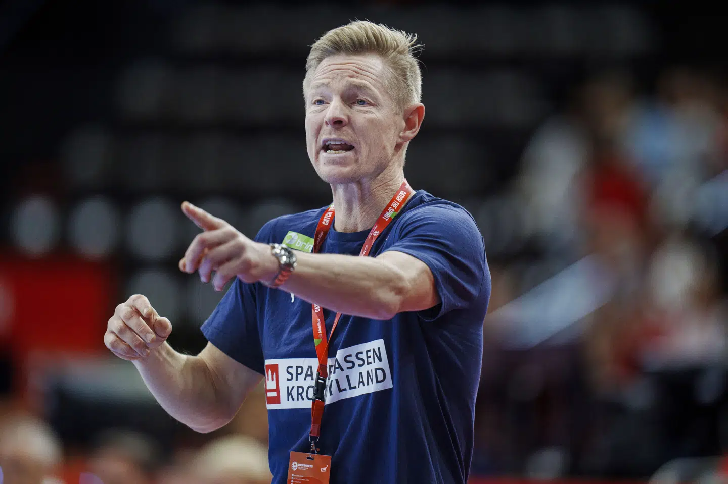 Jesper Jensen står lørdag i spidsen for sin sidste landskamp. (Arkivfoto).