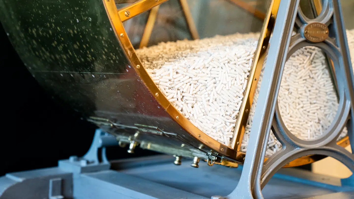 Tombola fra det gamle Klasselotteriet hos Danske Spil.