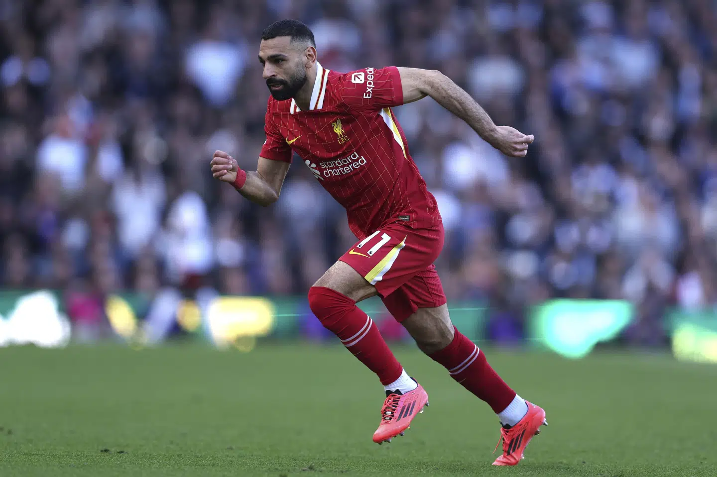 Mohamed Salah har spillet for Liverpool siden 2017.