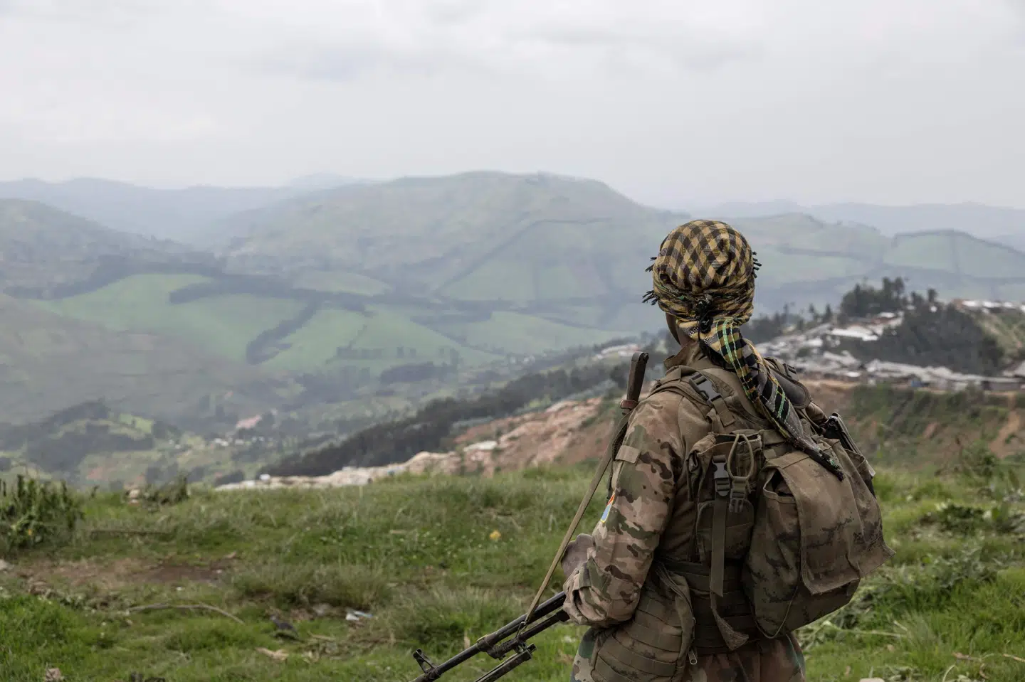DR Congos hær udkæmper en blodig konflikt med oprørsgruppen M23 i DR Congo. (Arkivfoto).