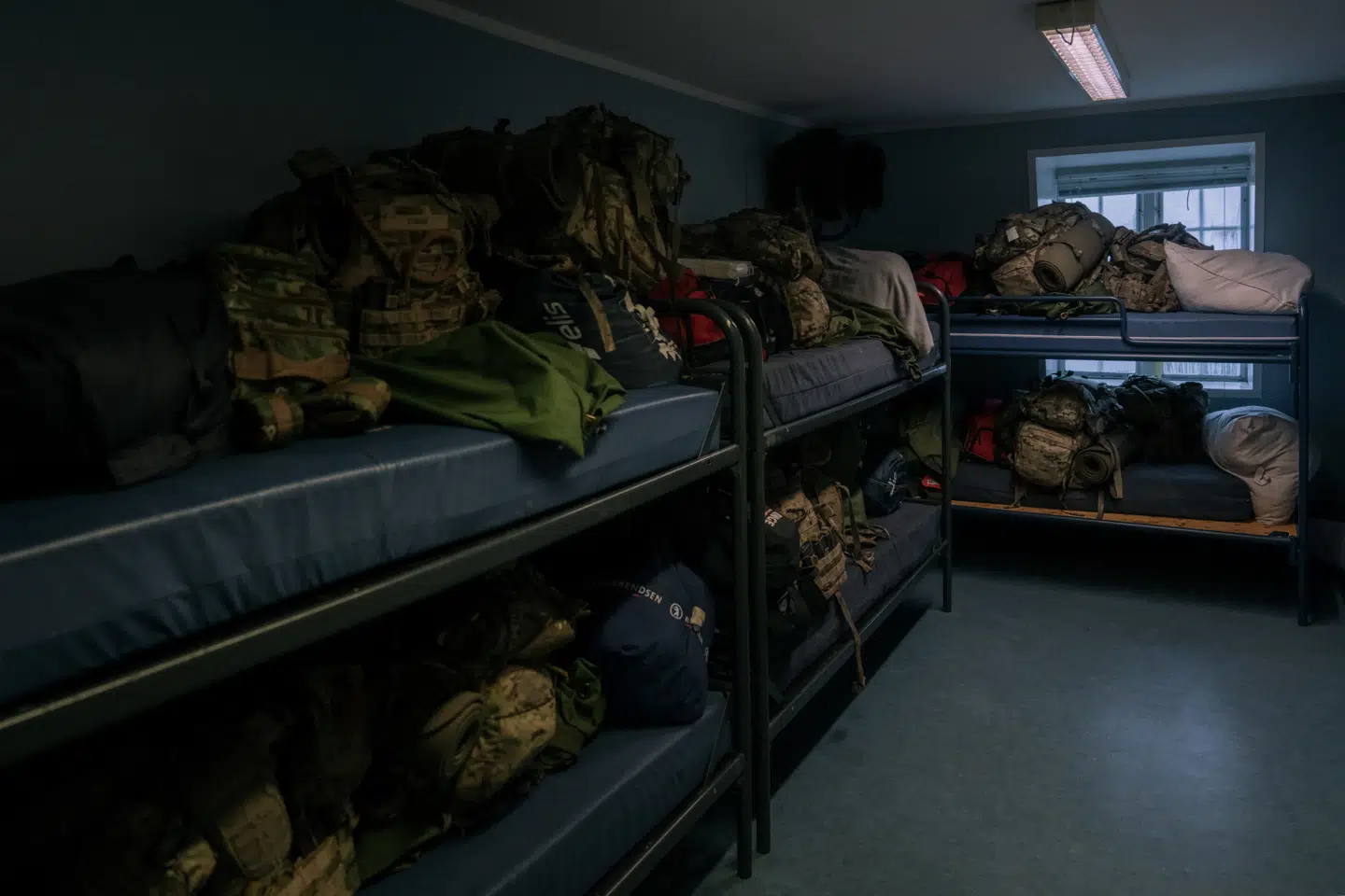 Der mangler plads til kommende værnepligtige og soldater. Her et værelse fra Livgardens kaserne i København.