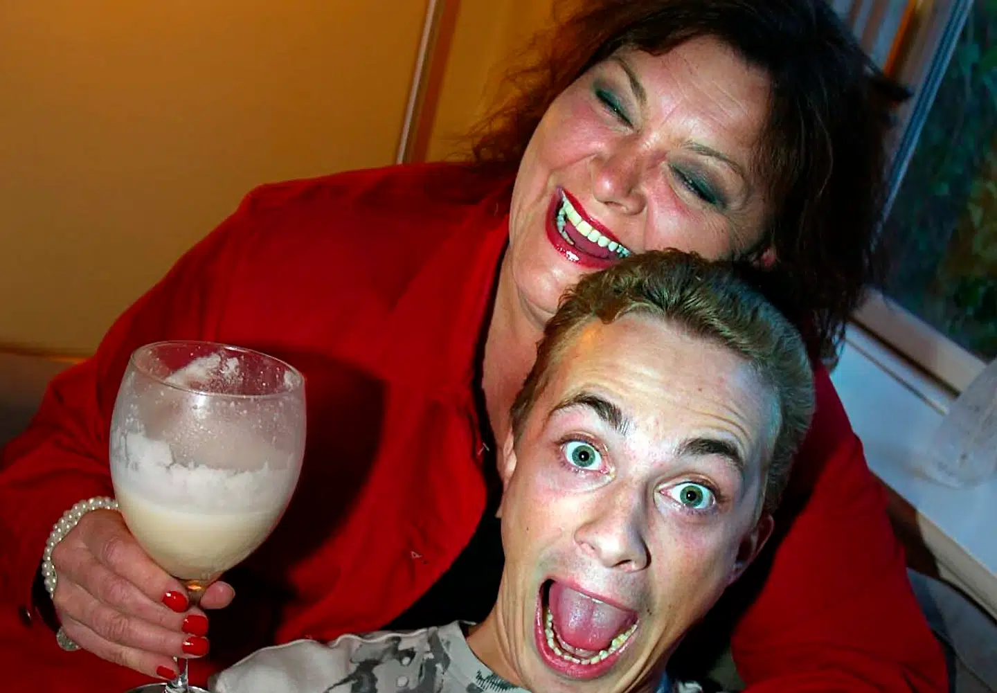 Lise Lotte Lohmann og Morten Messerschmidt da de var med i 'Big Brother VIP'.