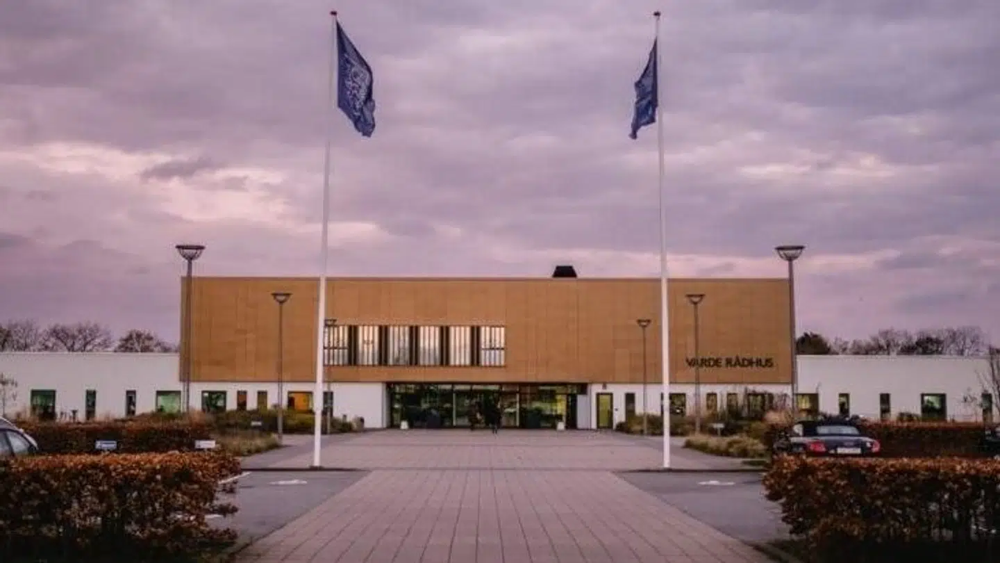 Varde Rådhus, hvor Henning Haahr Pedersen, havde sin daglige gang i ti måneder.