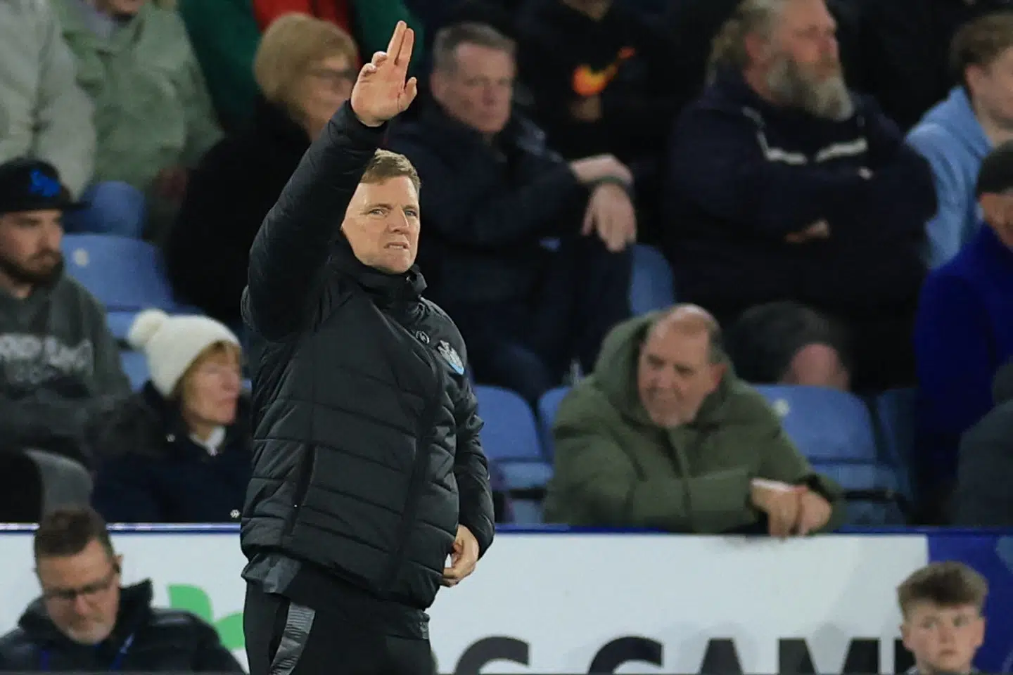 Eddie Howe dirigerede i mandags sit hold til en 3-0-sejr over Leicester.