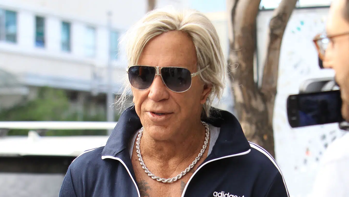 Mickey Rourke er ikke længere med i det verdenskendte tv-program.