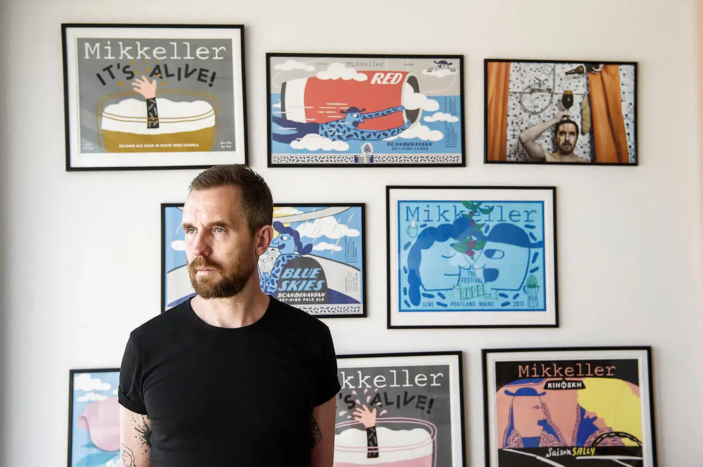 Iværksætter og ølentusiast Mikkel Borg Bjergsø er manden bag ølmærket Mikkeller (arkivfoto).