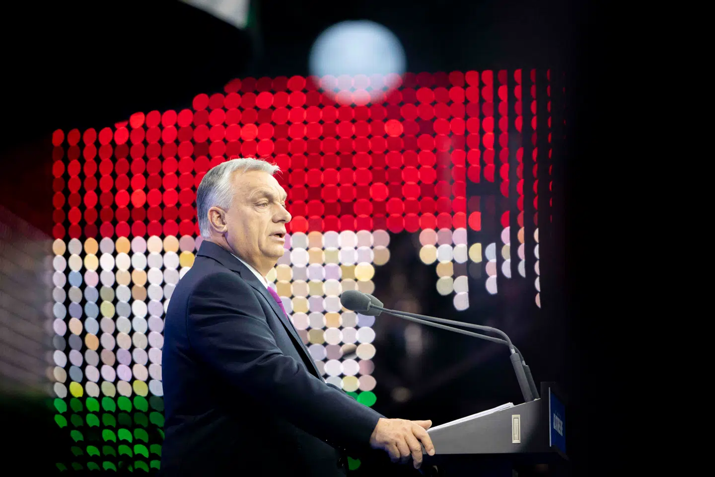 Viktor Orbán, der er leder af regeringspartiet Fidesz, har rykket Ungarn længere mod højre. Nu står det i forfatningen, at der kun findes to køn. Arkivfoto: Zoltan Fischer/AFP/Ritzau Scanpix