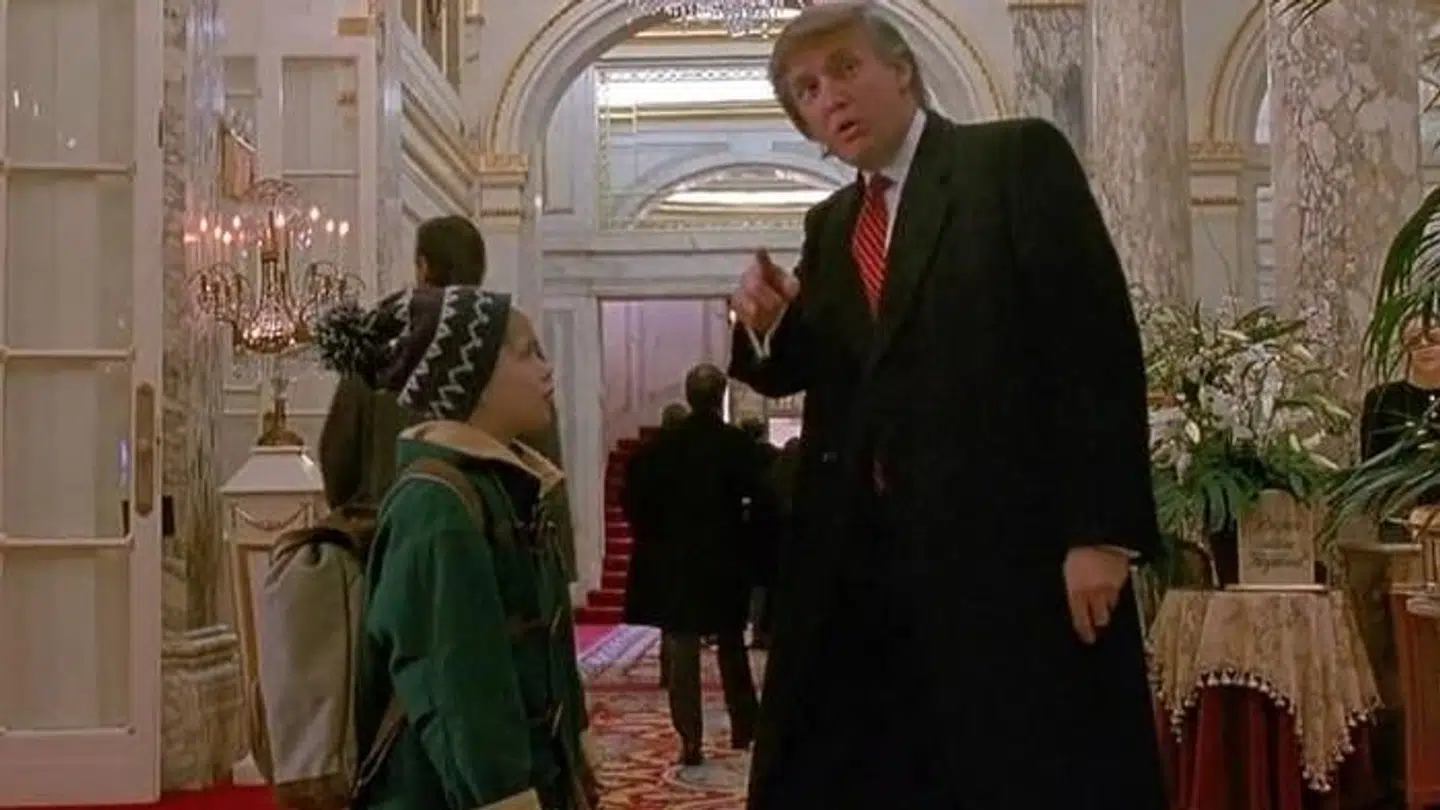 Donald Trump i 'Alene Hjemme 2'.