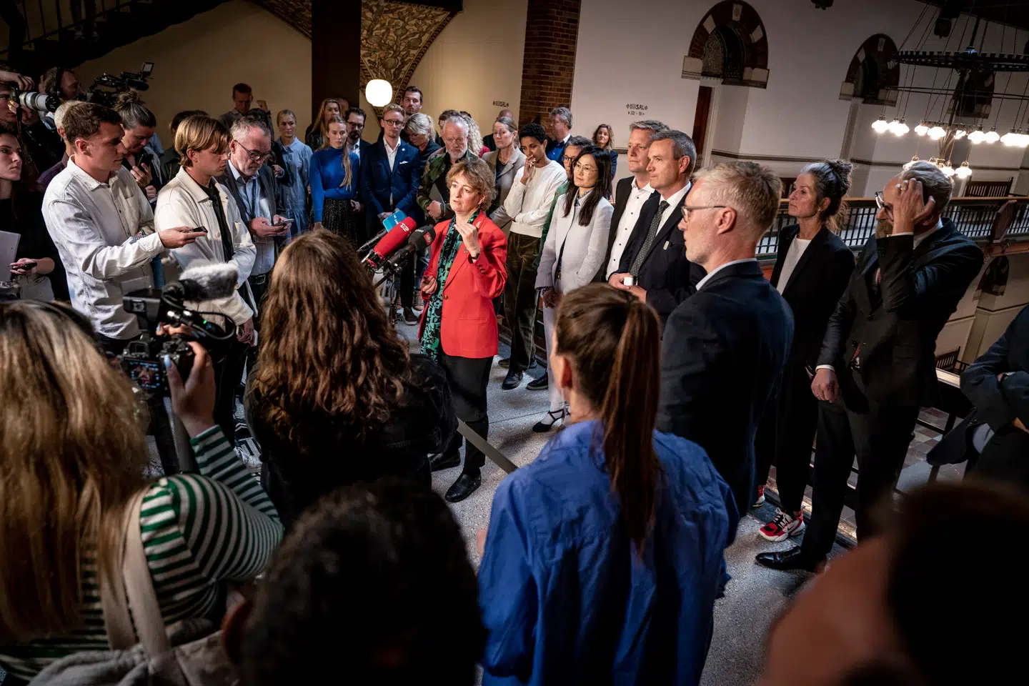 Der er ikke bare magt og indflydelse på spil, når der skal fordeles poster på landets rådhuse. Der er også penge på spil. Billedet er fra Københavns Rådhus.