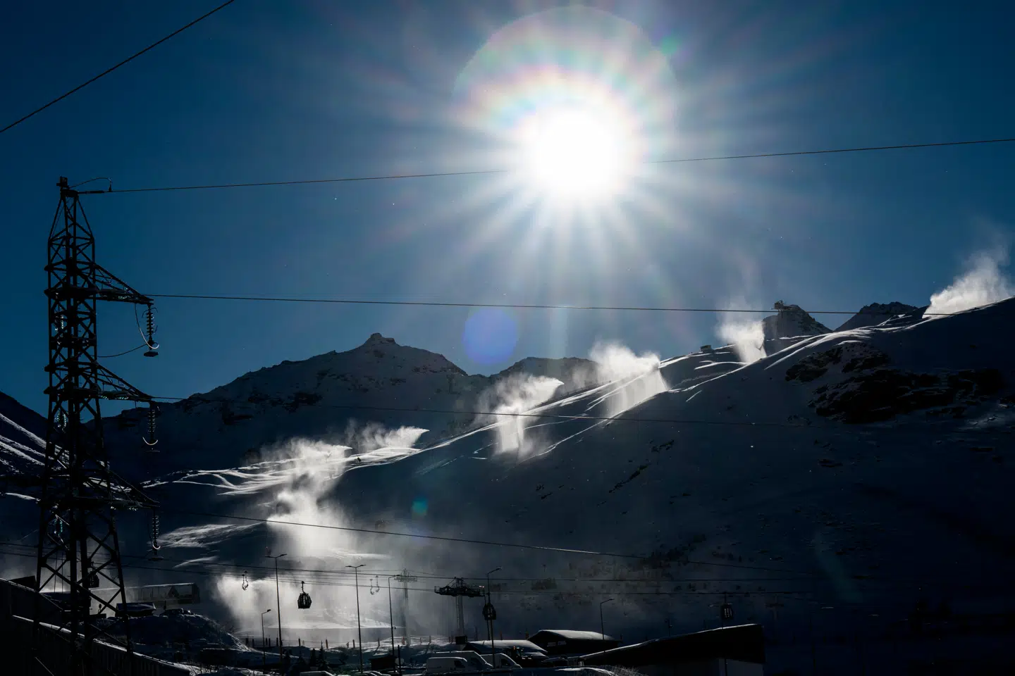 ARKIVFOTO fra det populære franske skisportsområde Val Thorens.