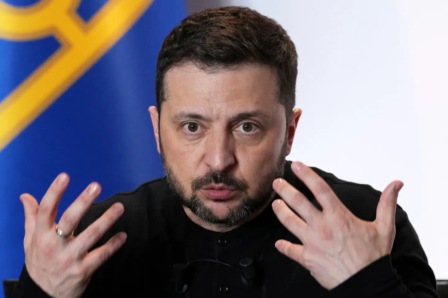 Den ukrainske præsident, Volodymyr Zelenskyj.