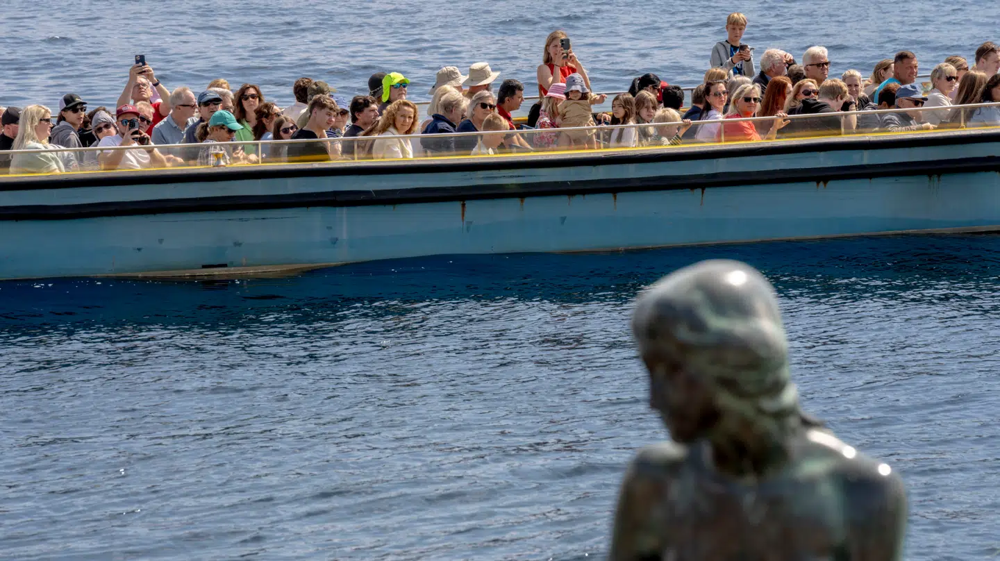 Den Lille Havfrue i København kan være en af de attraktioner, der lokker amerikanere til landet.