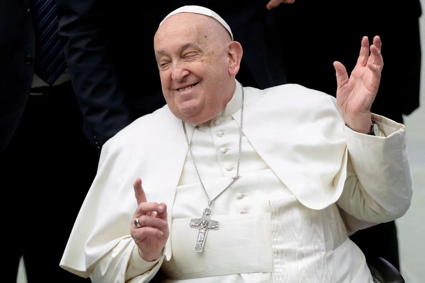 Pave Frans var den første pave fra Sydamerika nogensinde. Den seneste tid har han været plaget af alvorligt sygdom, og mandag, 2. påskedag, er paven død. (Arkivfoto).