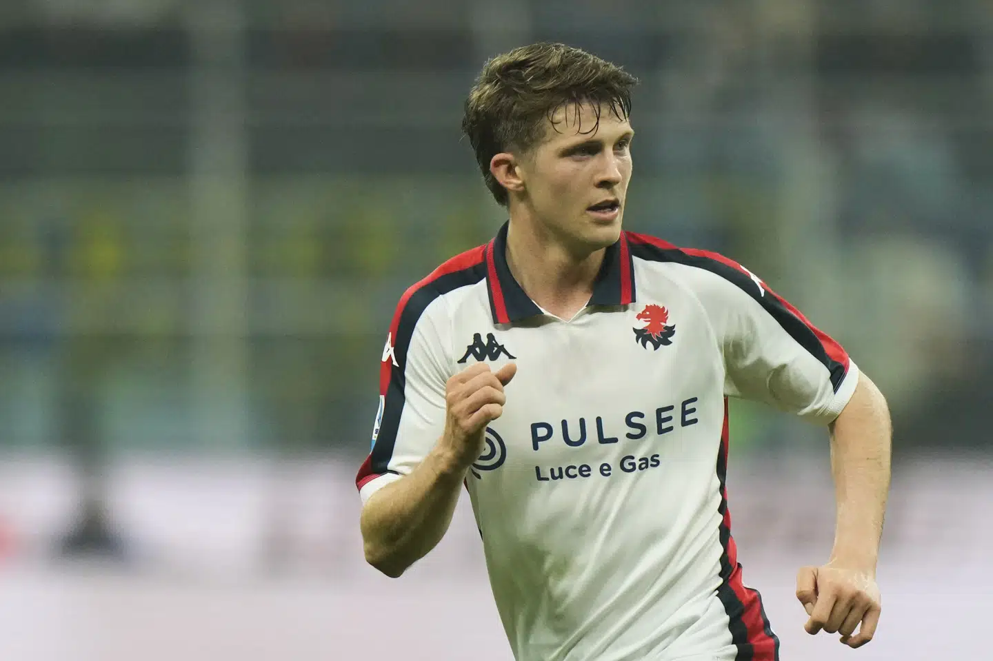 Genoa og Morten Frendrup kommer ikke i aktion mandag mod Lazio i den italienske Serie A. Kampen er en af fem udskudte opgør, efter at paven er død. (Arkivfoto).