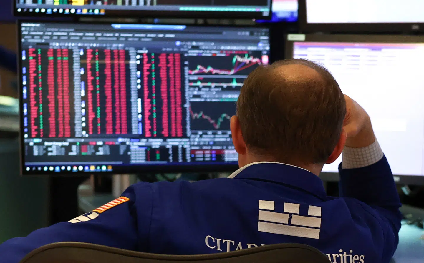 Det amerikanske aktier blev på anden påskedag en grim forestilling, siger Berlingskes erhvervskommentator, Thomas Bernt Henriksen.