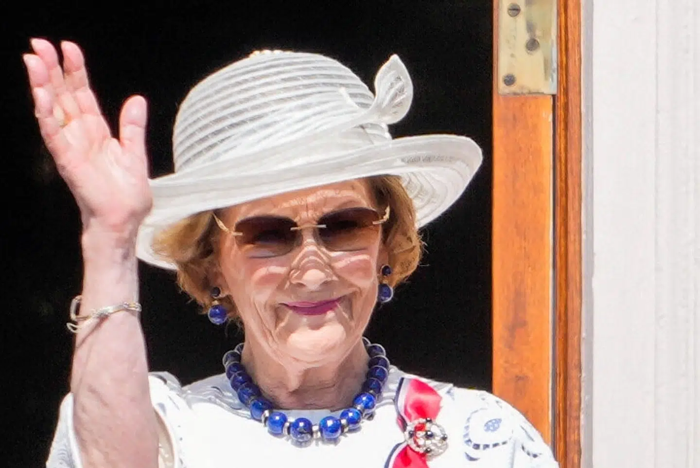 87-årige dronning Sonja har ligesom sin mand fået indopereret en pacemaker. (Arkivfoto).