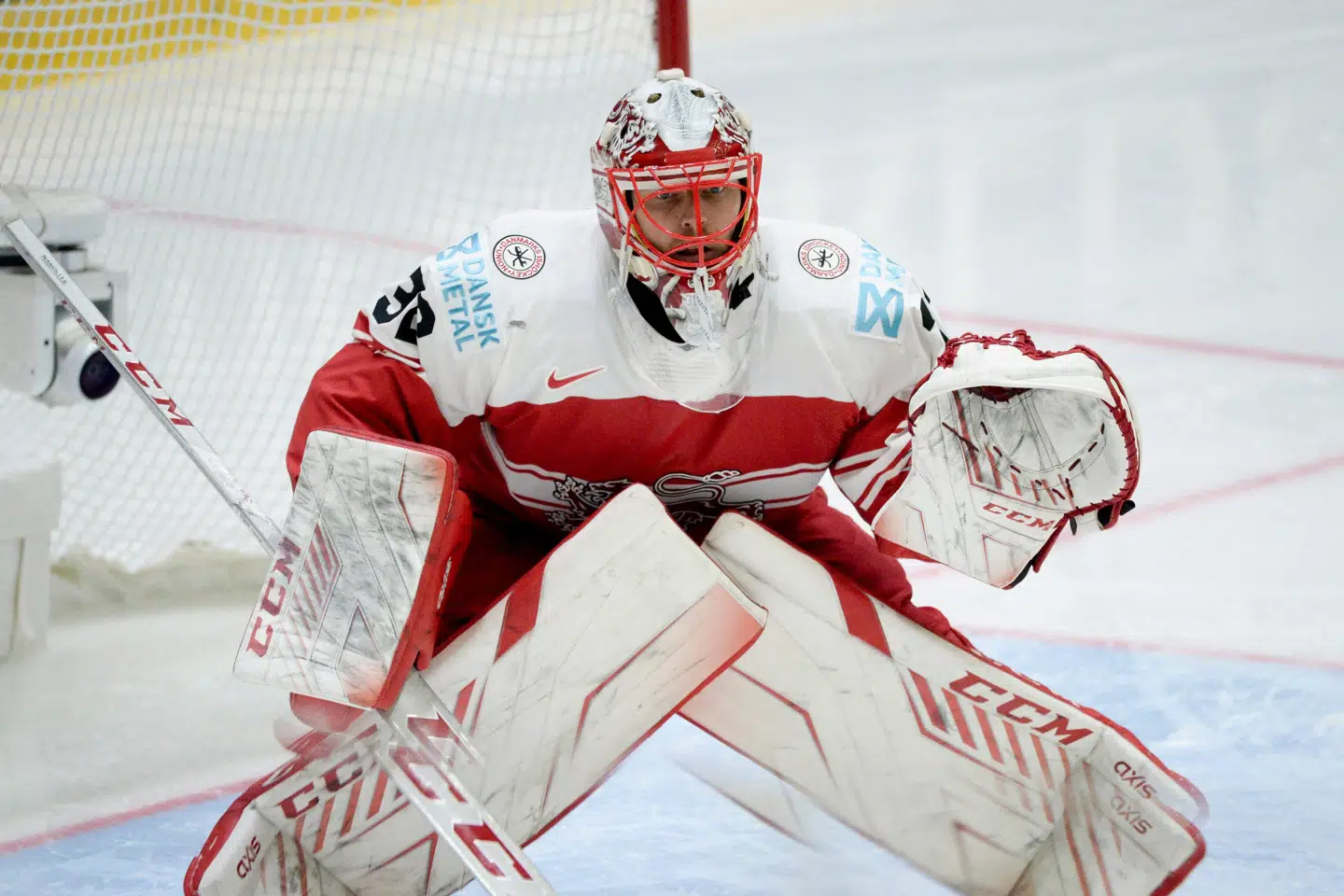 Sebastian Dahm var senest med ved VM i 2022 for Danmark. Nu er han med i truppen igen forud for flere testkampe før VM. (Arkivfoto).