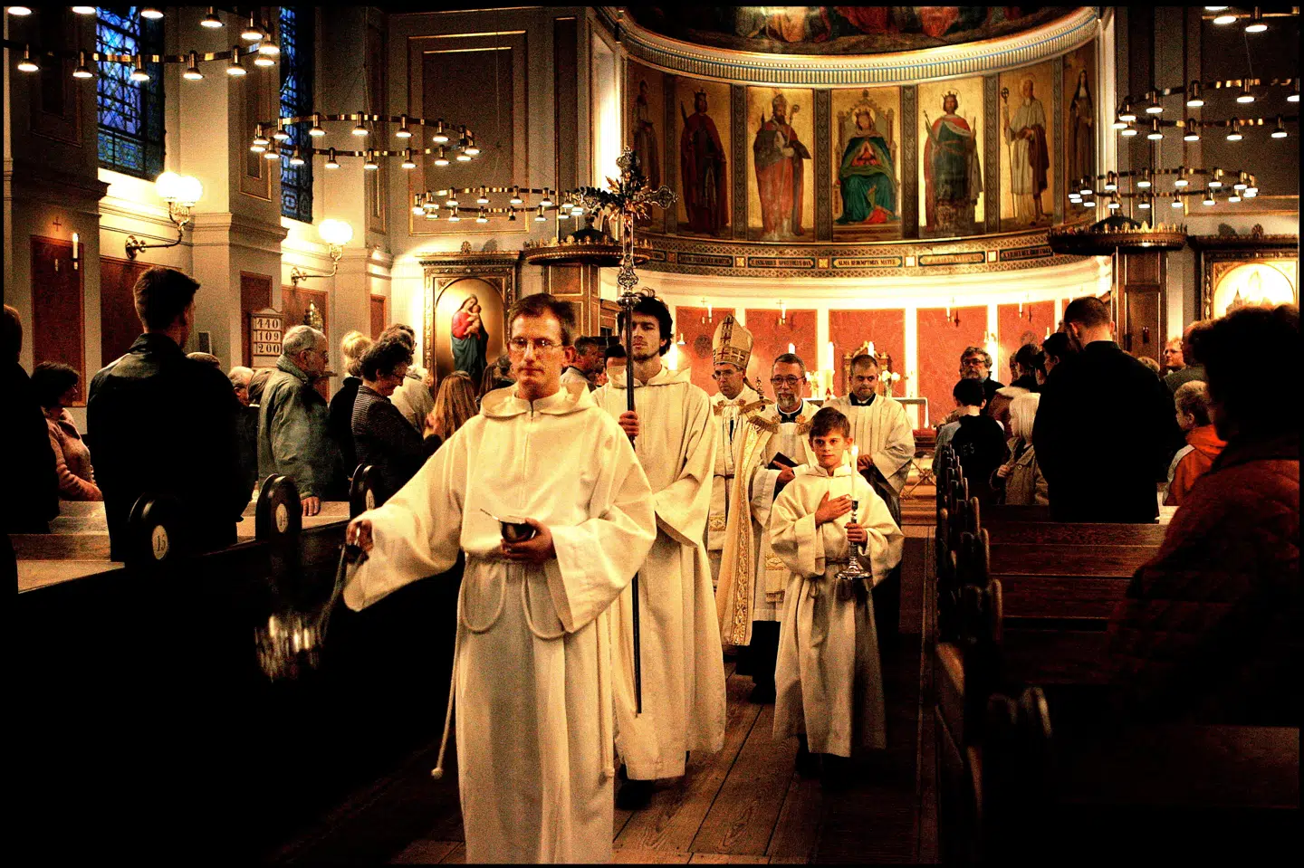 Den katolske domkirke i Bredgade i København, Sankt Ansgars Kirke (Arkivfoto).