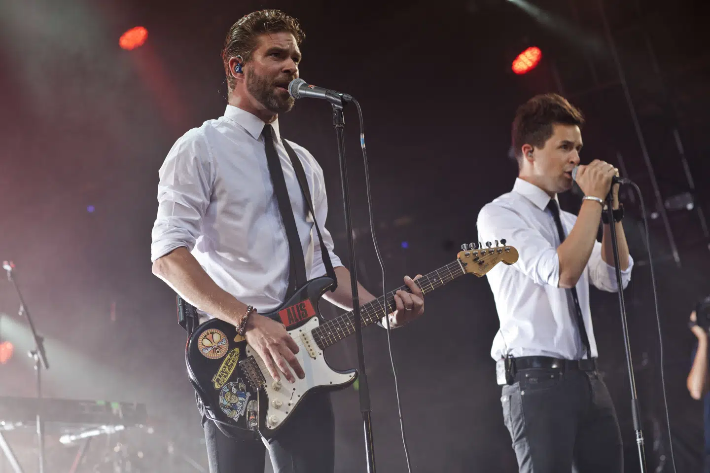 Hej Matematik har spillet på musikfestivalen Smukfest fem gange, men popduoen har ikke haft deres egen koncert siden 2015. (Arkivfoto).