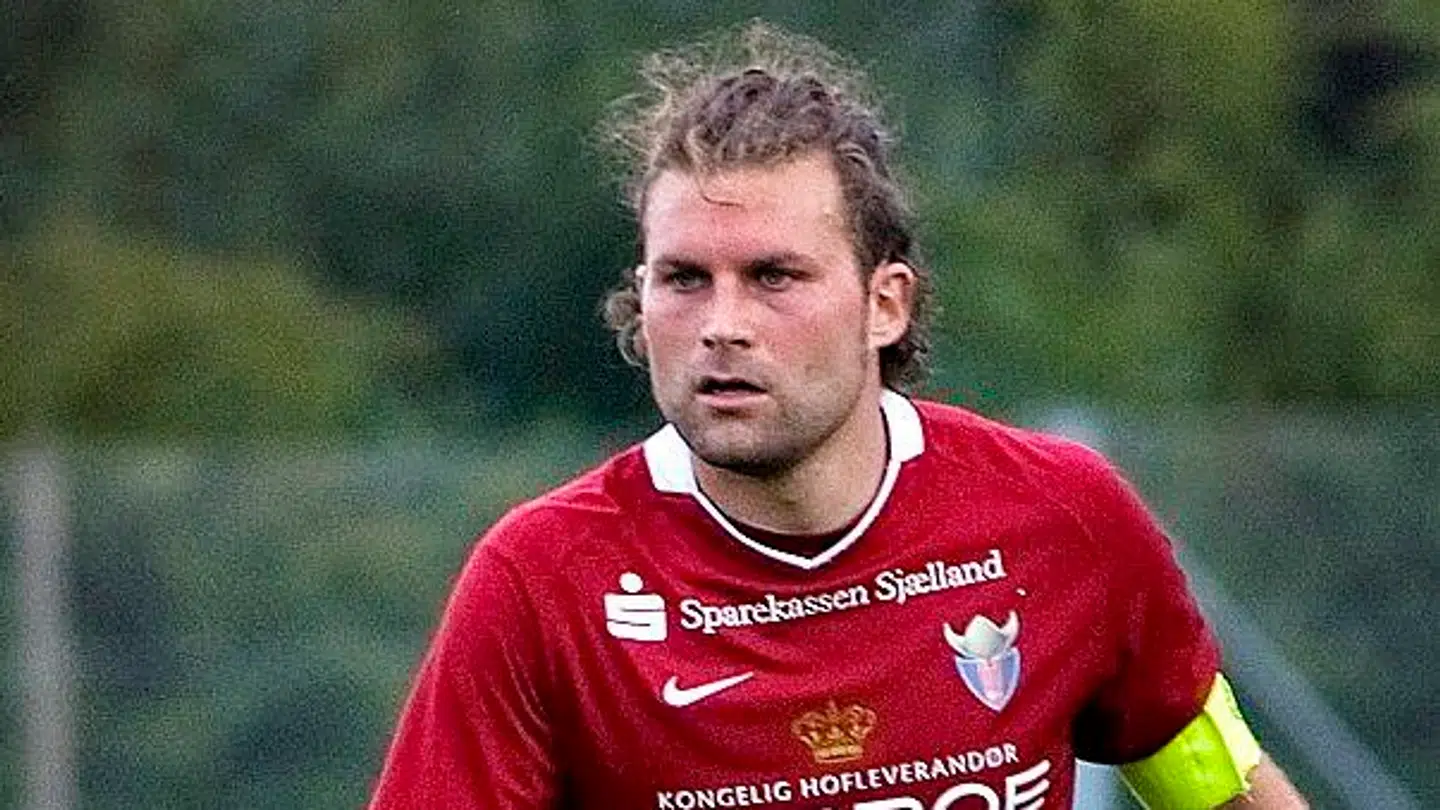 Kristoffer Wichmann som aktiv tilbage i 2013. Her blev han dømt for matchfixing. En historik, der stadig klæber sig til ham.