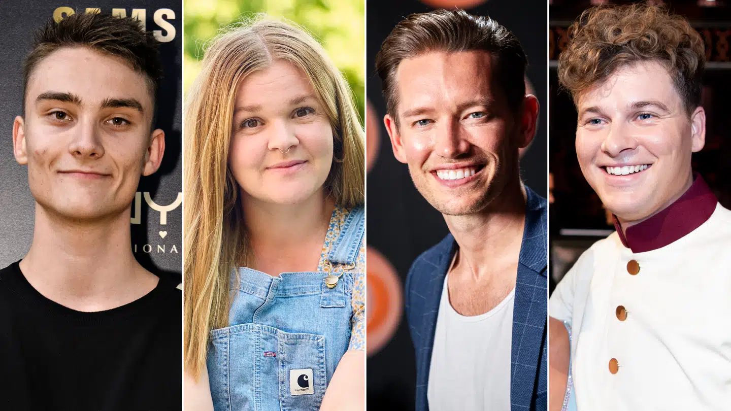 Alexander Husum, Liv Martine Niemann Hansen, Morten Kjeldgaard og Rasmus Kolbe er alle danske influencere med titusindevis af følgere. Ingen af dem har endnu forpligtet sig på Influentnævnets etiske retningslinjer.