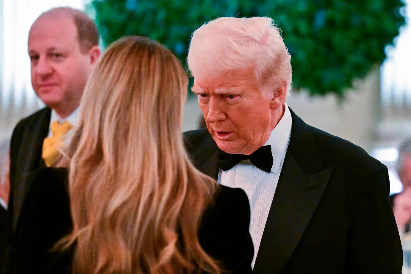 Her ses USA's præsident Donald Trump med USA's førstedame, Melania Trump.