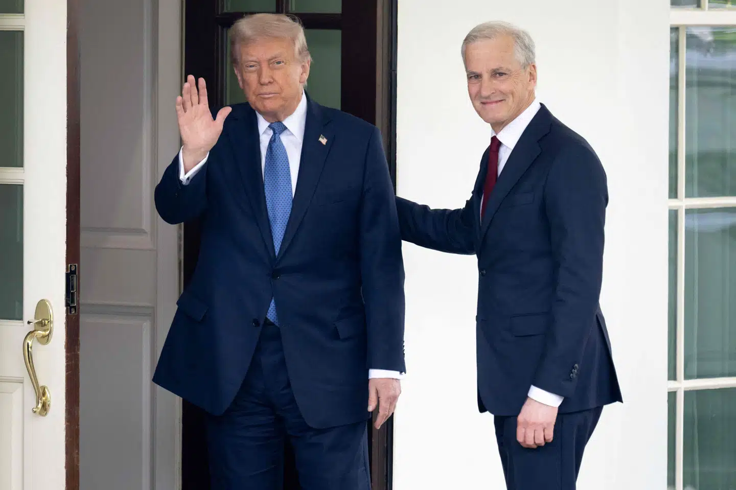 USA's præsident, Donald Trump, udtalte sig om Ukraine, inden han gik ind til et møde med Norges statsminister, Jonas Gahr Støre, der er på besøg i Det Hvide Hus torsdag.