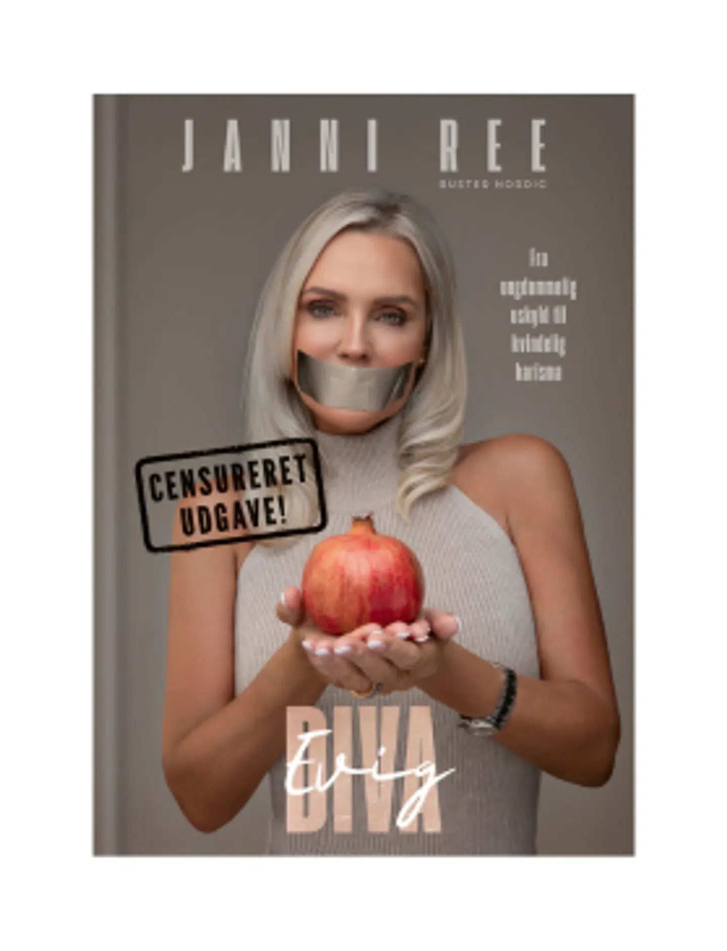 Janni Rees nye version af bogen 'Evig Diva' udkommer fredag 25. april i landets boghandlere. Foto: Buster Nordics.