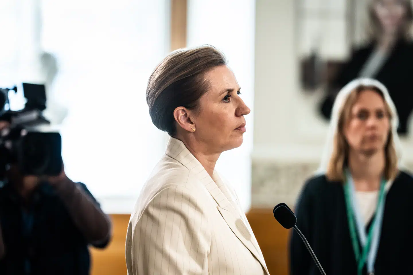 Statsminister Mette Frederiksen (S) kalder torsdagens vedtagelse af en hævet abortgrænse for et vigtigt skridt.