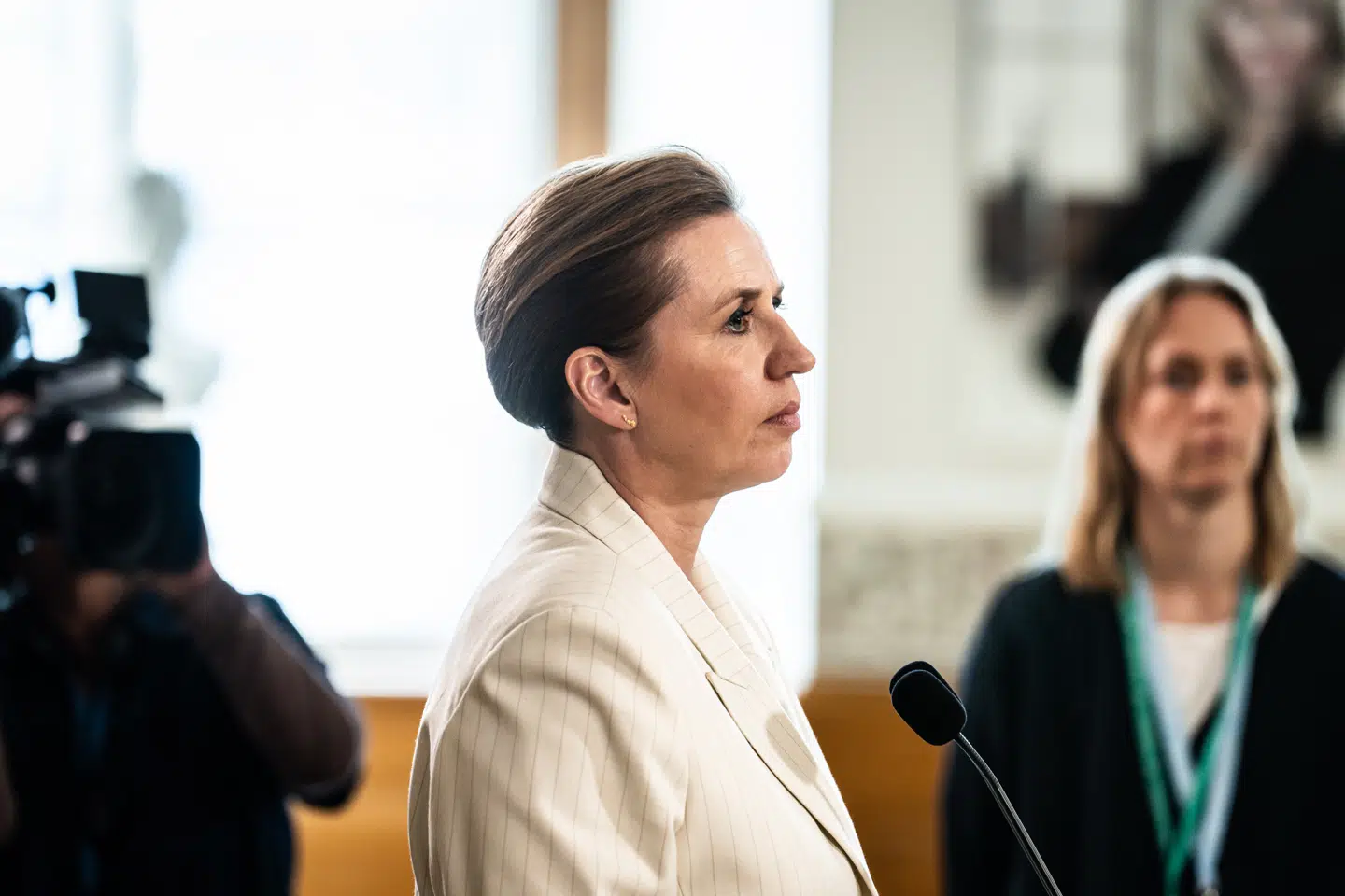 Statsminister Mette Frederiksen (S) kalder torsdagens vedtagelse af en hævet abortgrænse for et vigtigt skridt.