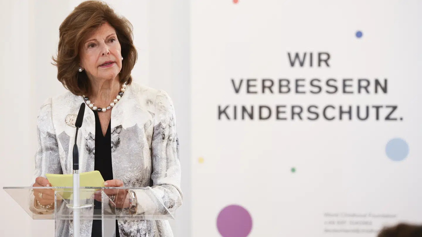 Dronning Silvia til et event i Berlin i 2024.