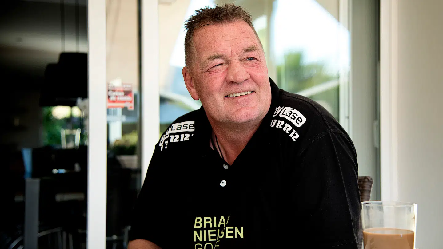 Brian Nielsen i hjemmet uden for Marbella.