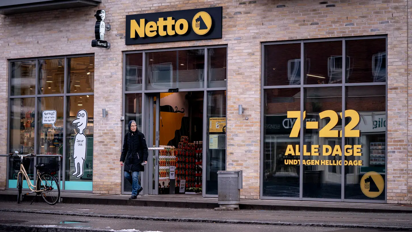 (Arkivfoto) Det er Netto på Ribevej i Varde, som har fået bøden. Ikke den på billedet.