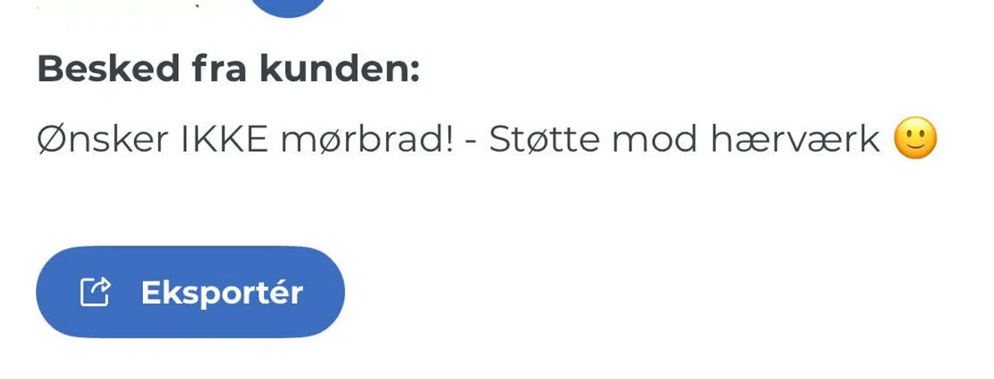 Støtte til slagter