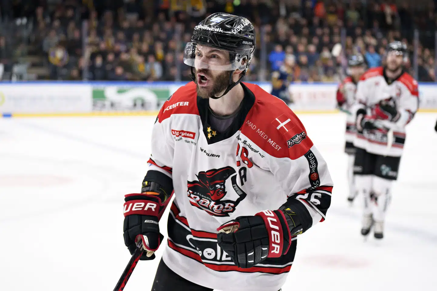 Patrick Bjorkstrand skal i de kommende to sæsoner spille for Herning Blue Fox. (Arkivfoto).