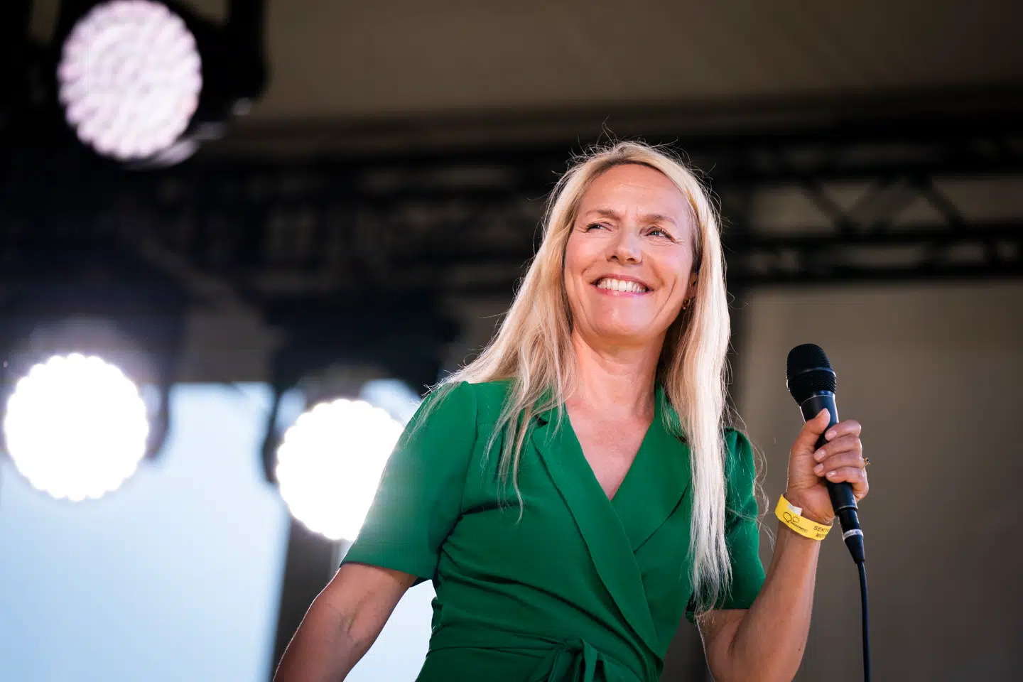 Alberte Winding giver koncert i forbindelse med 80-året for Danmarks befrielse.