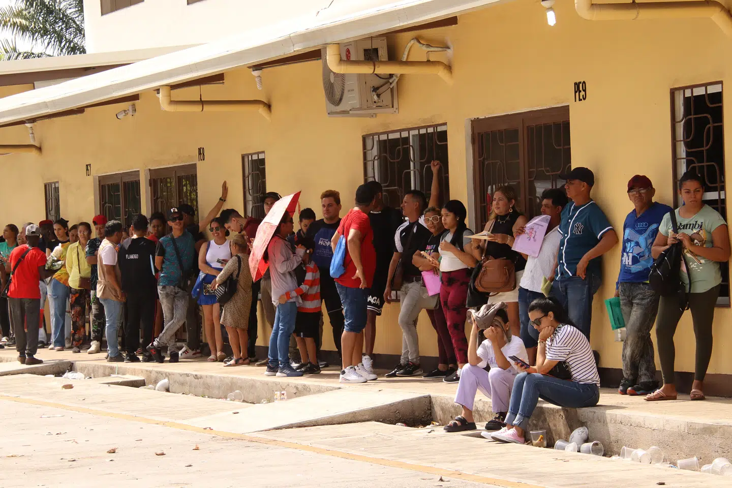 Antallet af migranter, der krydser grænsen til USA, er styrtdykket efter Trump blev indsat som præsident. Arkivfoto: Juan Manuel Blanco/EPA/Ritzau Scanpix