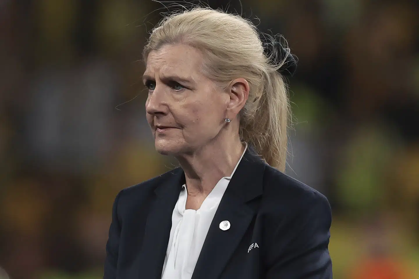 Debbie Hewitt er som forkvinde for FA i spidsen for beslutningen om, at transkønnede kvinder ikke længere vil kunne spille kvindefodbold i England. (Arkivfoto).