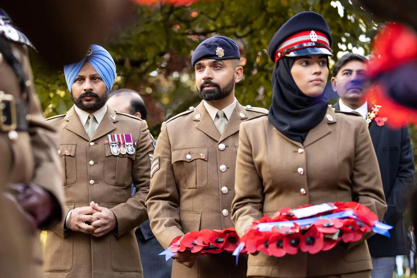 Britiske soldater kan bære religiøs hovedbeklædning som del af uniformen.
